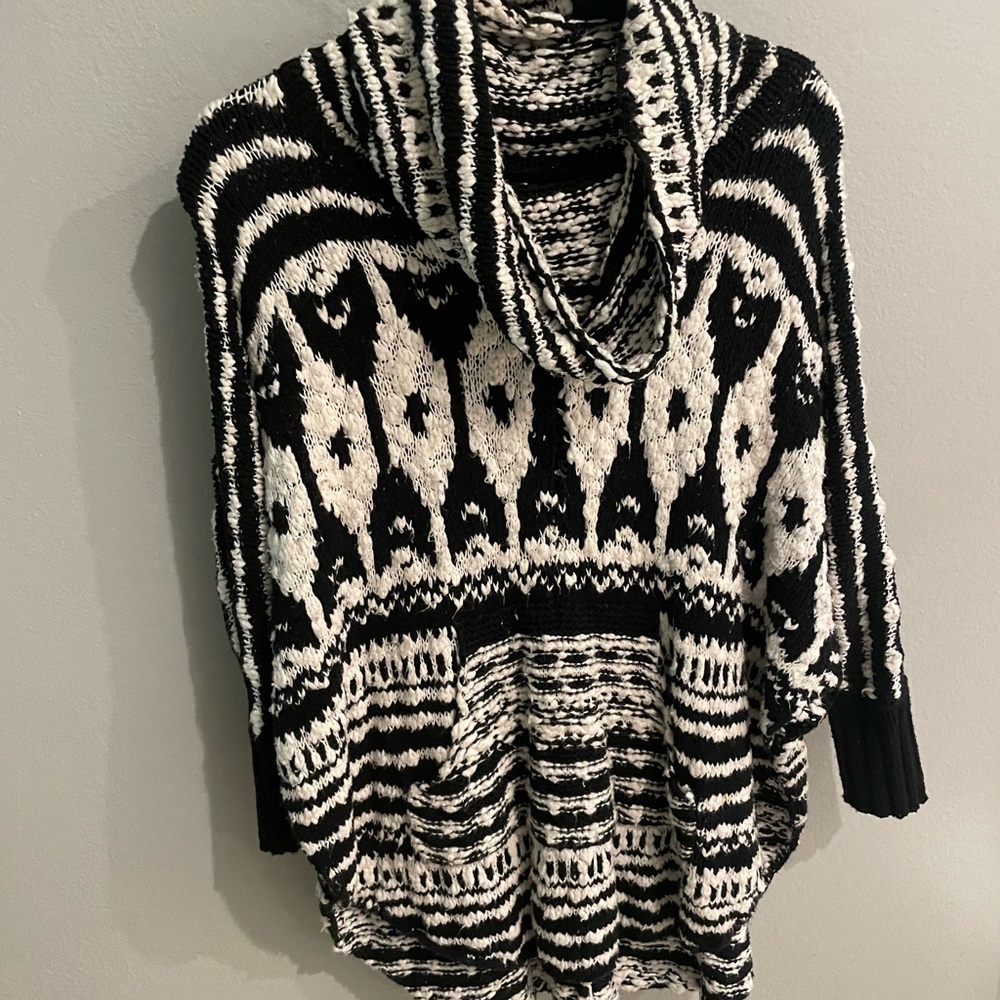 Free People poncho xs